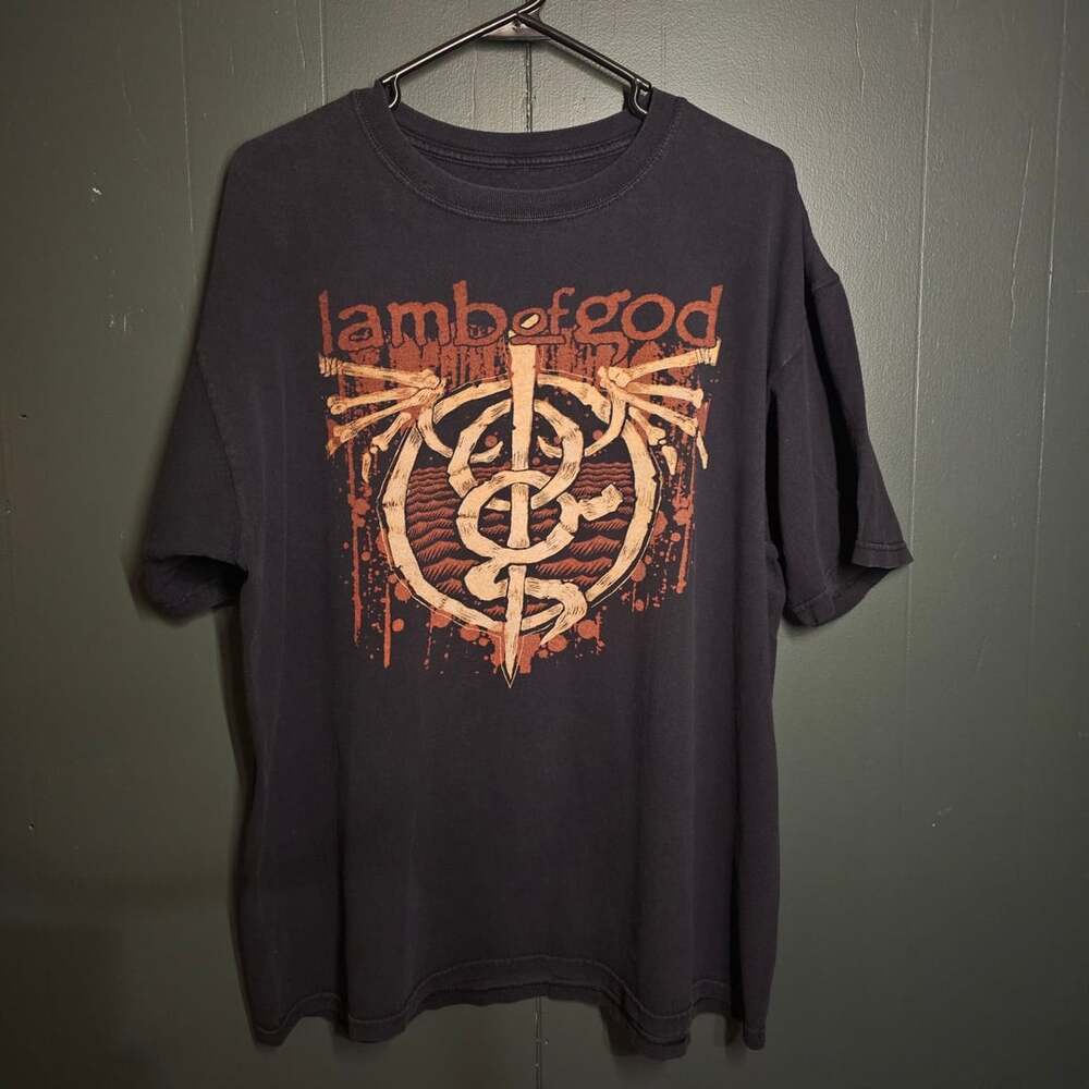 LAMB OF GOD 2009 NORTH AMERICA TOUR SHIRT XL